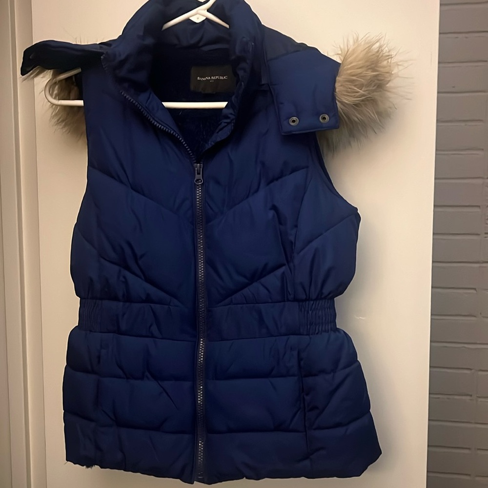 Banana Republic hooded vest